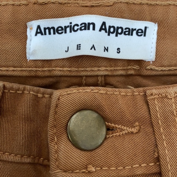 American apparel tan skinny pant - Picture 7 of 7
